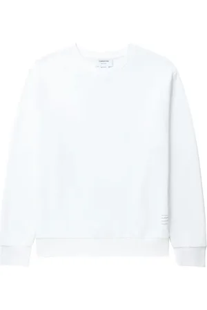Thom Browne RWB-stripe cotton sweatshirt