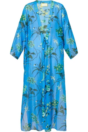Erdem Floral-print cover-up dress