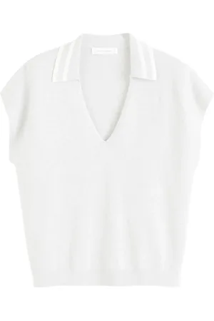 Chinti & Parker Knitted polo top