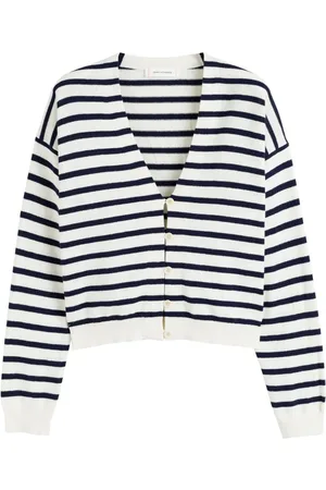 Chinti & Parker Striped button-up cardigan
