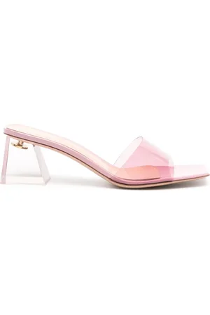 Gianvito Rossi Cosmic 55mm translucent mules
