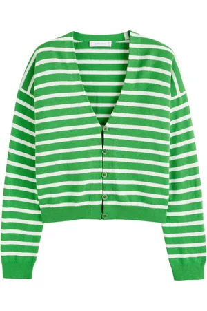 Chinti & Parker Striped button-up cardigan