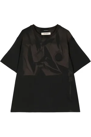 JiyongKim Sun-bleached cotton T-shirt