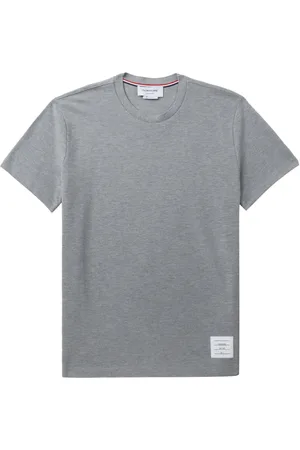 Thom Browne 4-Bar stripe cotton T-shirt