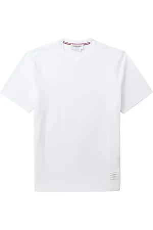 Thom Browne 4-Bar stripe cotton T-shirt