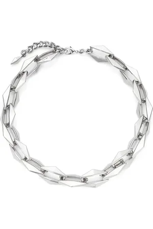 Jimmy Choo Cable-chain link necklace
