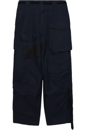 JUNYA WATANABE Wide-leg cotton cargo trousers