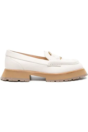 Moncler Bell leather loafers