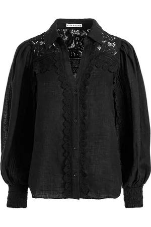 ALICE+OLIVIA Venty linen shirt