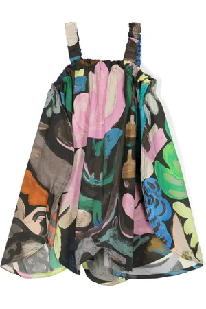 JNBY by JNBY Graphic-print cotton dress