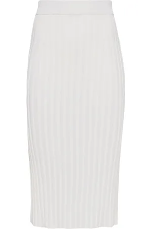 Joseph Chunky-ribbed skirt