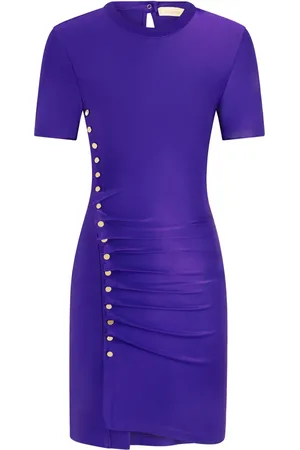 Paco rabanne Drapé Pression Mini Dress