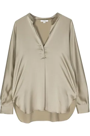 Vince Silk v-neck blouse