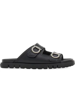 Salvatore Ferragamo Gancini leather sandals