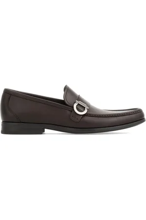 Salvatore Ferragamo Gancini leather loafers