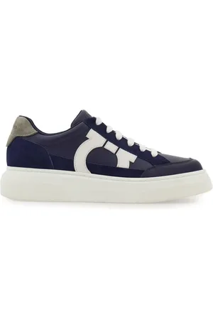 Salvatore Ferragamo Gancini leather sneakers