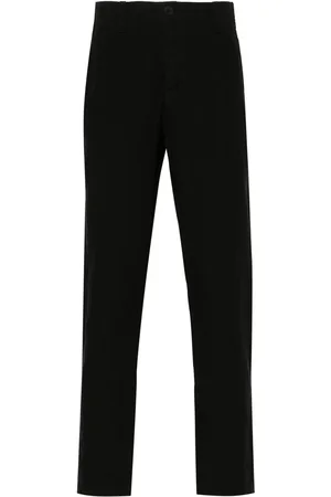 TRANSIT Linen tapered-leg trousers