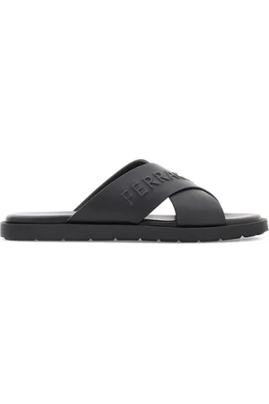 Salvatore Ferragamo Crossover-strap leather sandals