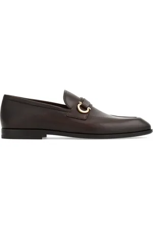 Salvatore Ferragamo Gancini leather loafers