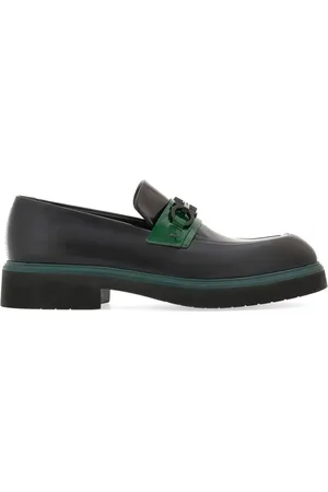 Salvatore Ferragamo Gancini leather loafers