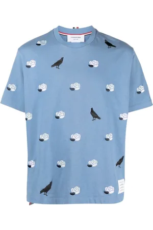 Thom Browne Rose & Raven cotton T-shirt