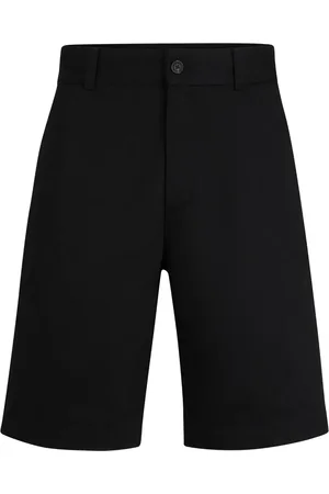 HUGO BOSS Mid-rise chino shorts