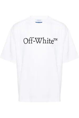 OFF-WHITE Big Bookish Skate cotton T-shirt