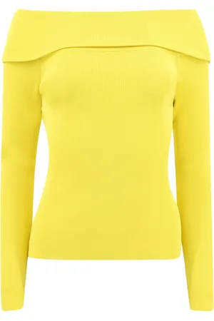 ALEXIS Amie ribbed-knit jumper
