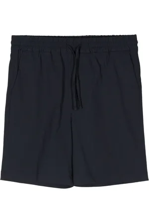 LARDINI Drawstring-waist track shorts