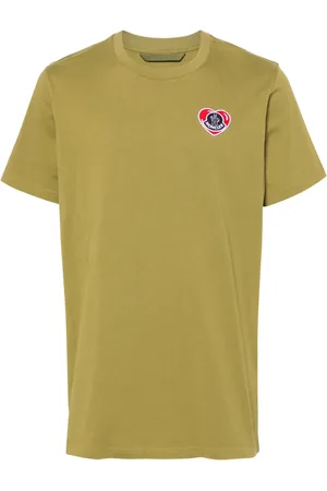 Moncler Heart logo-patch T-shirt