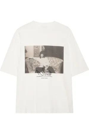 ANINE BING Graphic-print organic cotton t-shirt