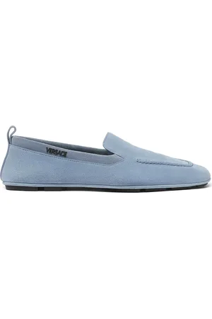 VERSACE Villa suede loafers