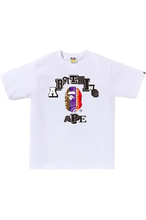 A Bathing Ape Logo-print cotton T-shirt