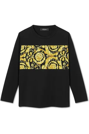 VERSACE Barocco-print long-sleeved T-Shirt