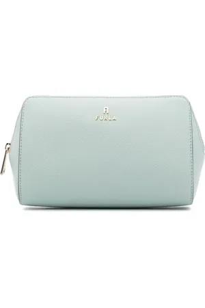 Furla Camelia L leather makeup bag