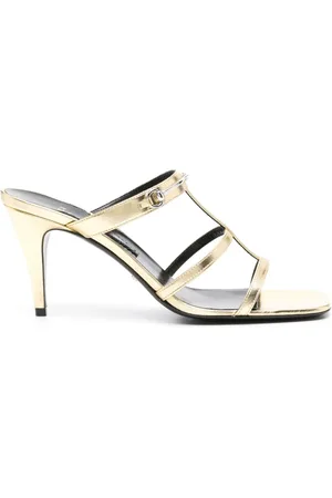 Gucci 75mm horsebit-detail leather sandals