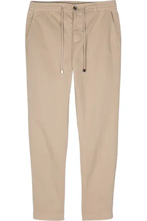 PESERICO SIGN Elasticated-waistband trousers
