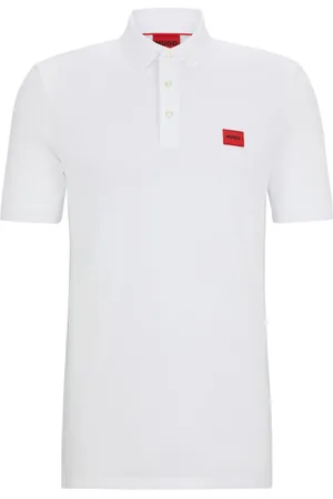 HUGO BOSS Logo-appliqu?? cotton polo shirt