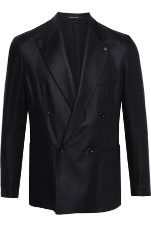 TAGLIATORE Double-breasted silk blazer