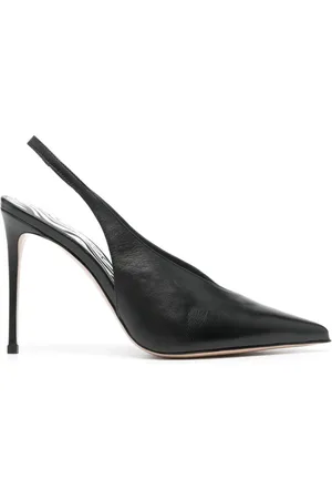 LE SILLA 105mm leather pumps