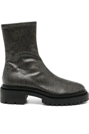 SENSO Peyton III 50mm snakeskin-effect boots