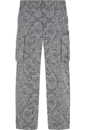 VERSACE Barocco jacquard cargo trousers