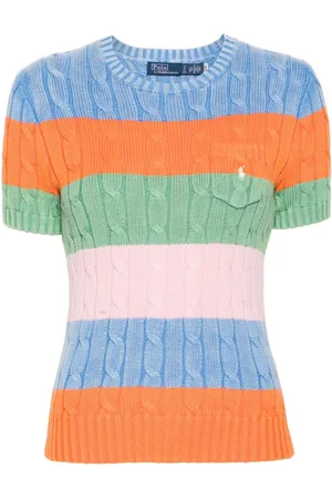 Ralph Lauren Colour-block cotton top