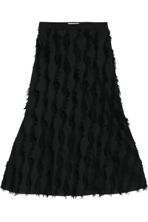 Muller Of Yoshiokubo Surge fringed maxi skirt