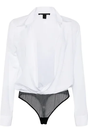 Kiki de Montparnasse Crossover cotton bodysuit