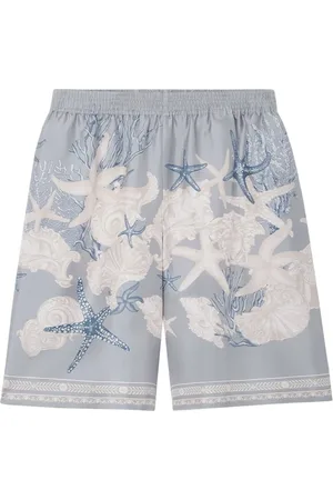 VERSACE Barocco Sea silk shorts