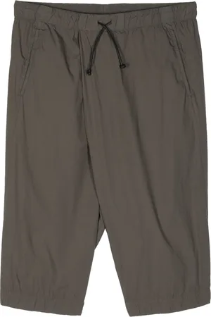 TRANSIT Drop-crotch cotton shorts