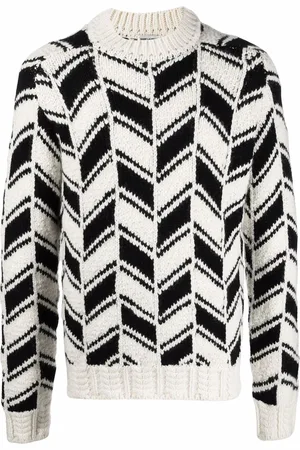 Saint Laurent Chevron pattern jumper