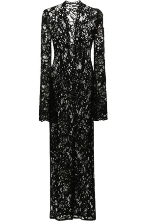 MANURI Sally lace midi dress