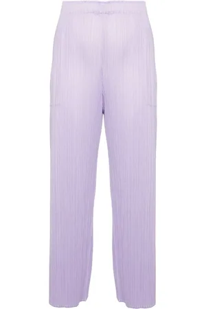 PLEATS PLEASE ISSEY MIYAKE Monthly Colors April straight-leg trousers